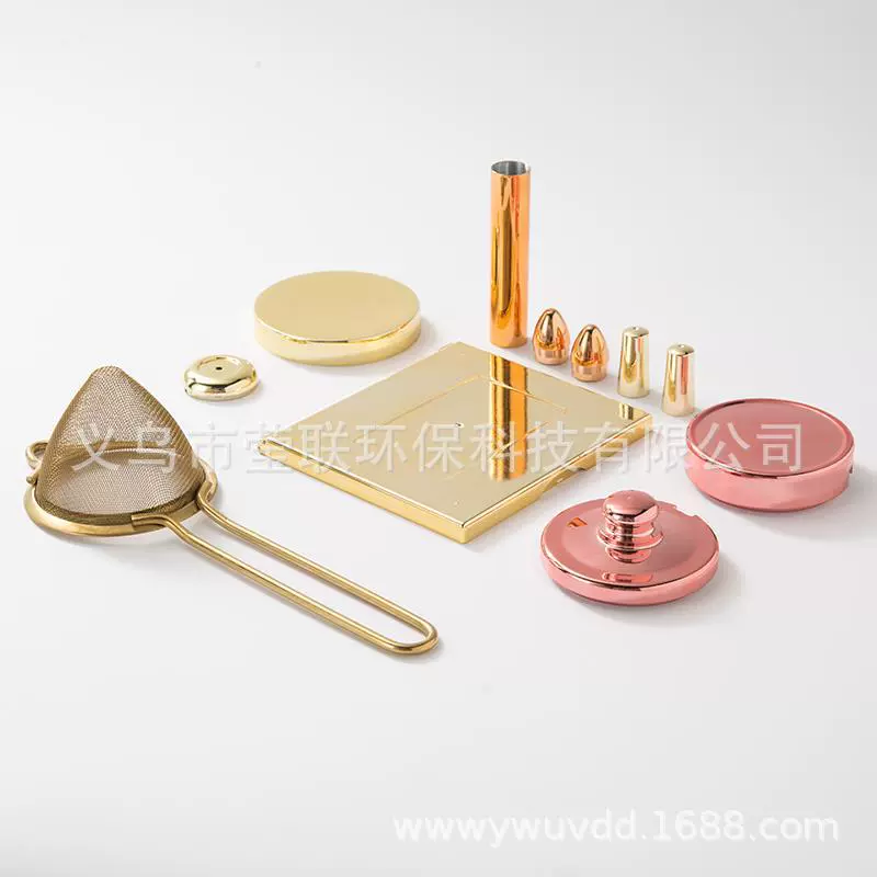 义乌电镀厂家保色保色饰品铜丝金属加工抗氧化保色不掉色高光上色 